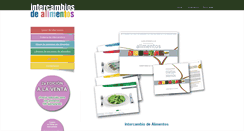 Desktop Screenshot of intercambiodealimentos.com
